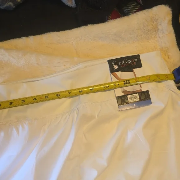 Spyder Women's Athletic White Shorts - Picture 4 of 7